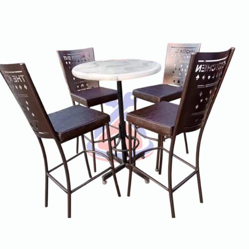4-Seater Restaurant Dining Table Set